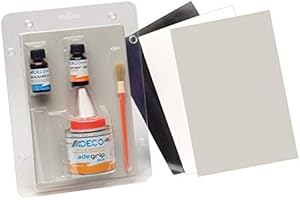 Adeco Kit gommoni PVC Grigio