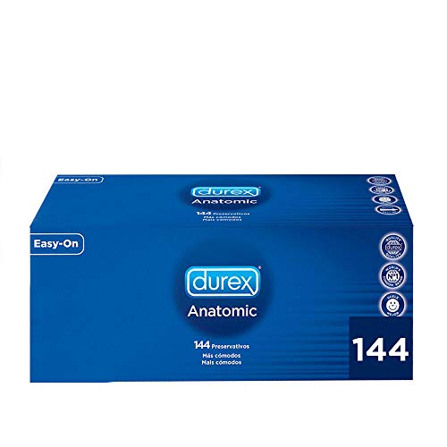 Durex Preservativos Anatomic - 144 Condones Naturales