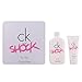 CK One Shock Ladies Gift Set - 200ml EDT / 100ml Body Lotion