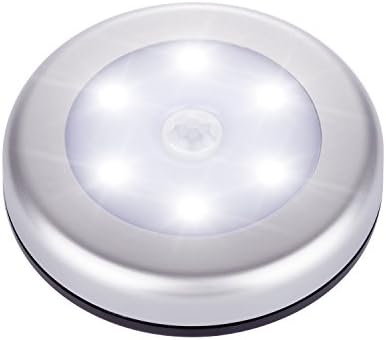 Tradinno Motion Sensor Light LED Magnetic Battery Powered Night Wall Light for Closet, Wardrobe, Stairs, Deck, Hallway ( 6 Ultra-Bright LED's, Stick-on Anywhere)