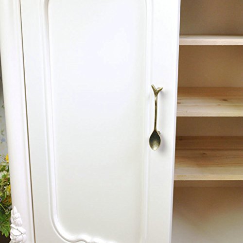 Gazechimp Kreative Löffel Design Möbelgriffe Griffe Knopf für Küchen Schrank Schublade 76mm - 9