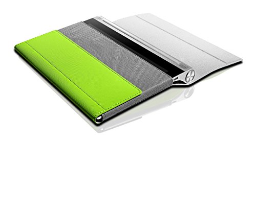 Lenovo Ultra Slim umklappbare Schutzh  lle f  r Yoga Tablet  8 Zoll  inkl  Displayschutzfolie gr  n