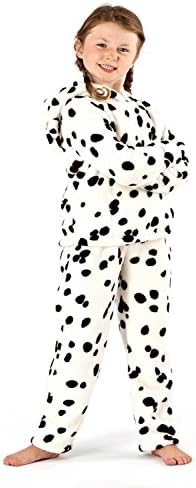 Selena Girl Miranda Spot Pyjamas - White - 7/8 Years