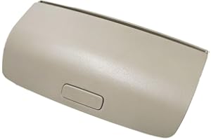 HOMEFURNISHMALL Étui de rangement pour lunettes de soleil Tiguan Golf Skoda Passat B6 Jetta Roof Mount 1KD868837 (beige)