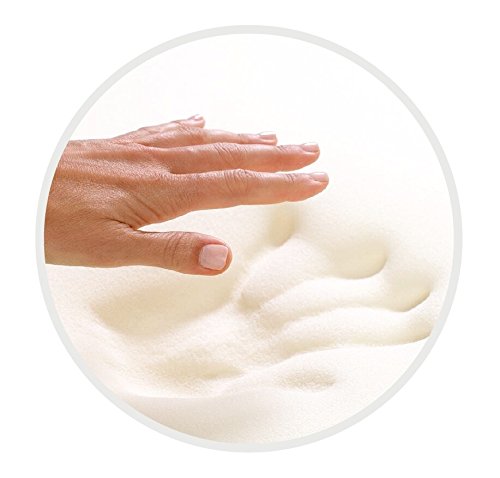 Ebitop Kissen, Kopfkissen, Schlafkissen, Ebi. – K80.40.14 Gel-Nackenstützkissen Orthopädisches Gelschaum-Kissen mit Aloe-Vera-Kissenbezug Traum-Schlaf Visko-Kopfkissen Kissen Schlafkissen Nackenstützkissen, Nackenkissen, Kopfkissen, Komfort Kissen 80x35x14cm Weiß - 6