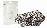 Hydrea London LEOPARD Print Luxury Eco-Friendly Shower Cap: One Size Fits Most