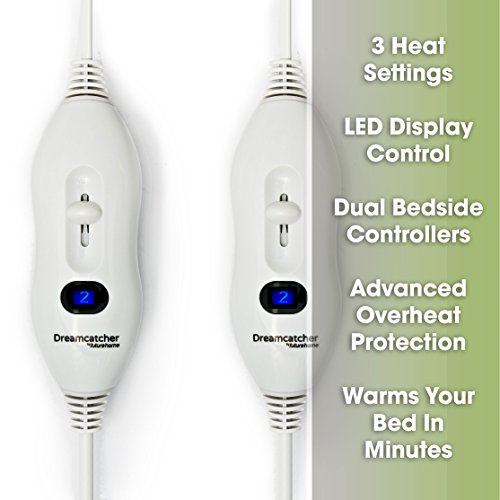 Dreamcatcher Double Electric Blanket Luxury Polyester, Double Bed 193 x