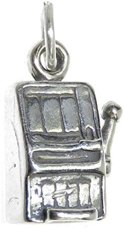 Slot Fruit Machine sterling silver charm .925 x 1 Gambling charms SSLP2287