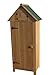 Produktbild Hölzerner Gartenaufbewahrungsschrank oder Werkzeugschuppen des Typs „Brighton“, naturfarben
