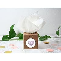 10 Stück Taschentuchbox für Freudentränen für deine Hochzeit, Freudentränen Boxen, Karton, Taschentücher