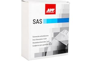 ‎AUTO-PLAST PRODUKT APP SAS Antistatisches Tuch | Staubbindetücher zum Entfernen von Schleifstaub, Schmutz, Ablagerungen von Holz, Metall, Putz, Automobiloberflächen vor dem Lackieren und Beizen | 10 Stück