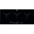 Electrolux 90cm Built In Induction Hob with 3 Self-Sizing Cooking Zones & Touch Control, Made in Germany, Power Boost for Faster Cooking, Adjustable Timer & Key Lock Feature, Black, EIT913