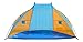 Produktbild Strandmuschel Strandzelt Strand Sonnenschutz Windschutz Sichtschutz Beach Tent (orange-blau)