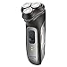RUNWE Electric Shaver for Men Professional Men's Rotary Shaver Cordless Electric Shaver for Men Wet/Dry IPX7 Waterproof Men's Electric Razor with Beard Trimmer Gray
