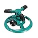 Produktbild Fangfeen Lawn 3 Düsen Wassersprenkler 360 Grad Automatische Rotating Wasserberieselung DREI Arme Gartenbewässerung Kopf