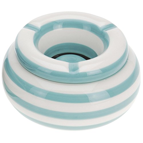 LS Design Sturmaschenbecher Windaschenbecher Aschenbecher Maritim Türkis - 2