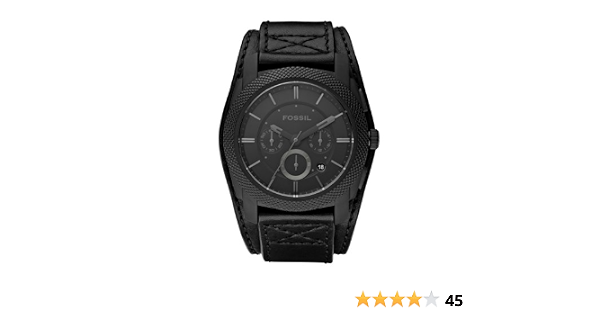 Fossil Men's All Black Machine Watch 