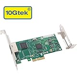 10Gtek® Intel 82580 Chipset 1.25G Ethernet Server Adapter (NIC), Dual Copper RJ45 Ports, PCIE 2.0, Same as I340-T2