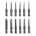 Produktbild Heaviesk 1 Satz 12 stücke S2   hochwertigen Stahl Pflaumenblüte 50mm T5-T40 Magnetische Hohl Torx Schraubendreher-Bits Sets