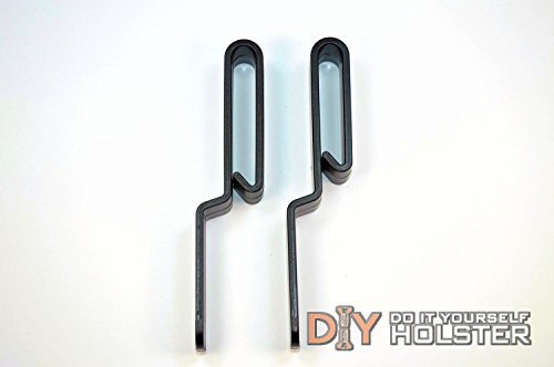 Download DIY Kydex Holster IWB Offset Over Hooks, 1.75 Belts, Black, by DIY Holster, LLC