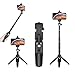 Produktbild Wevon Selfie Stick Stativ mit Fernbedienung, Wireless Selfie-Stange Stab 360° Rotation für iPhone Xs Max Xr X 8 7 Plus 6 S6 Android/Smsang Galaxy Note 8 S8 SONY/GoPro bis zu 100 cm Verlängerbar