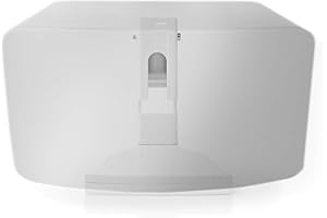 NEDIS Speaker Wall Bracket - Sonos® Play:5-Gen2™ - Tiltable and rotatable - Tilt angle 15° - Cable management - Simple and easy assembly - Max. 7 kg White