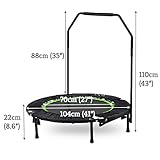 Tunturi klappbares Fitness Trampolin, 14TUSFU272 - 2