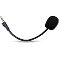 Alphatec Replacement Game Mic for Steelseries Arctis 1 Headset on PS4 PS5 Xbox One PC, 3.5mm Detachable Boom Microphone