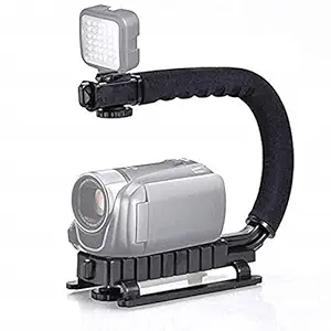 Boosty U Shape/C Shape Professional Handy Video Grip Action Stabilizer Handle for DSLR & Camcorders