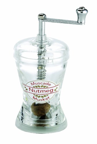 Cole & Mason H277130 Muskatnuss-Mühle 100 mm acryl / transparent