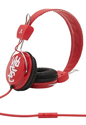 Wesc Conga White and Red Headphone