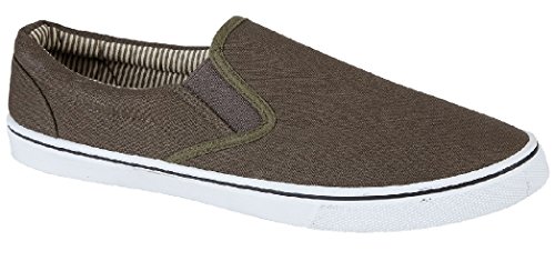 mens canvas deck shoes uk