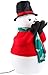 Produktbild infactory Selbstaufblasender Schneemänner: Deko Schneemann mit Seifenlauge Kunst-Schneekanone (Selbstaufblasender Schneemann)