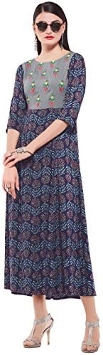 Simaaya Indian Ethnic Bollywood Straightcut Indo-Western Kurti Readymade