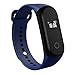 Produktbild Armband Smart Band Fitness Tracker Herzfrequenz Blut Druck Schrittzähler M1 Smart Watch mit Sleep Monitor Sport tragbar-für iOS Android Handy, Blue A16