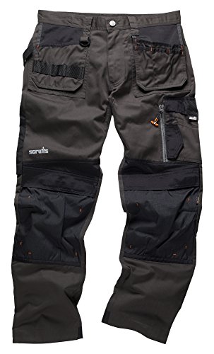 Preisvergleich Produktbild SCRUFFS ARBEITSHOSE, 3D TRADE, grau