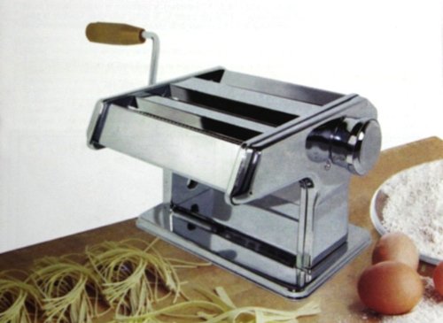 Nudelmaschine Lasagne Fettucinne Spaghetti Canelloni Deluxe Makarna Eriste Manti 150mm - 6