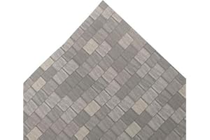 MELODY JANE The Dolls House Emporium Large Grey Roof Tile Sheet 1/12 Scale