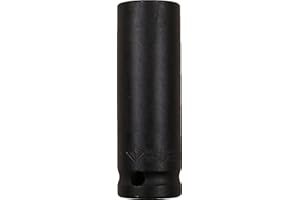 BRILLIANT TOOLS BT022657 Douille à chocs 6 pans 1/2", 16 mm, version longue [Powered by KS TOOLS]