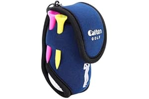 VGEBY1 Bolsillo para la Pelota de Golf, Bolsa para la Pelota de Golf Bolsa de te de Golf Mini Paquete de Cintura pequeña y portátil (1 Bolsa de Pelota de Golf + 2 Pelotas de Golf + 4 Clavos de Golf)