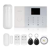 OWSOO 433MHz Sistema de Alarma gsm&WIF Inalámbrica Sistema de Marcación...