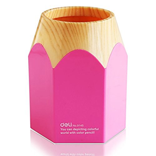 Liying Neu Stiftebox Stifteköcher Stiftehalter Stiftbecher Stiftablage schön Größ Bleistift Rose