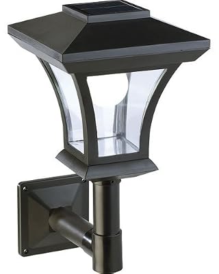 Lunartec Lampadaire de jardin solaire à LED mural