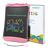 Diseño de última generación: Este tablero de escritura LCD está diseñado con cuatro secciones de diferentes colores, puedes dibujar imágenes hermosas y creativas. Es ideal para adultos y niños (mayores de 3 años) que aprenden a escribir o jugar juegos con dibujos