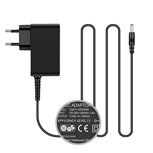 [TUV GS LISTED] HUIKEYUAN 12V 3A Netzadapter Netzteil Ladegerät für Beats By Dre Beats Pill XL B0514 Wireless Bluetooth Lautsprecher BeatsPill XL Beats PillXL BeatsPillXL