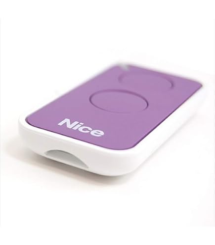 Nice ON4E Telecomando 4 Canali 433.92MHz Per Cancello Automatico, Compatibile Con ONE FLOR-S INTI, Rolling Code - 2