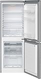 Bomann KG 320 Kühl-Gefrier-Kombination / A++ / 163 kWh/Jahr / 112 L Kühlteil / 48 L Gefrierteil / silber -