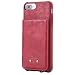 Produktbild NewTH iPhone 6S Plus/iphone 6 Plus Hüllen, Lederhülle Schutzhülle Wallet Case Ständer Standfunktion Etui Karten Slot Cover für Apple iphone 6S Plus/6 Plus