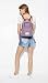 [HotStyle Basic Classic] Bestie Cute Diaper Bag Backpack for Mom (14 Liters), Purple