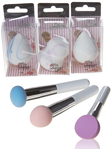 Miss Gorgeous Perfect Latex Free Makeup Sponges Set